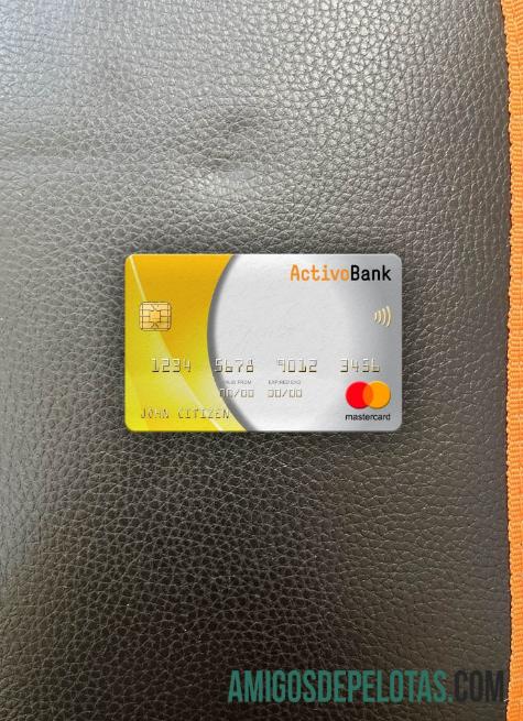 Portugal Activobank Mastercard Photolook Frente modelo